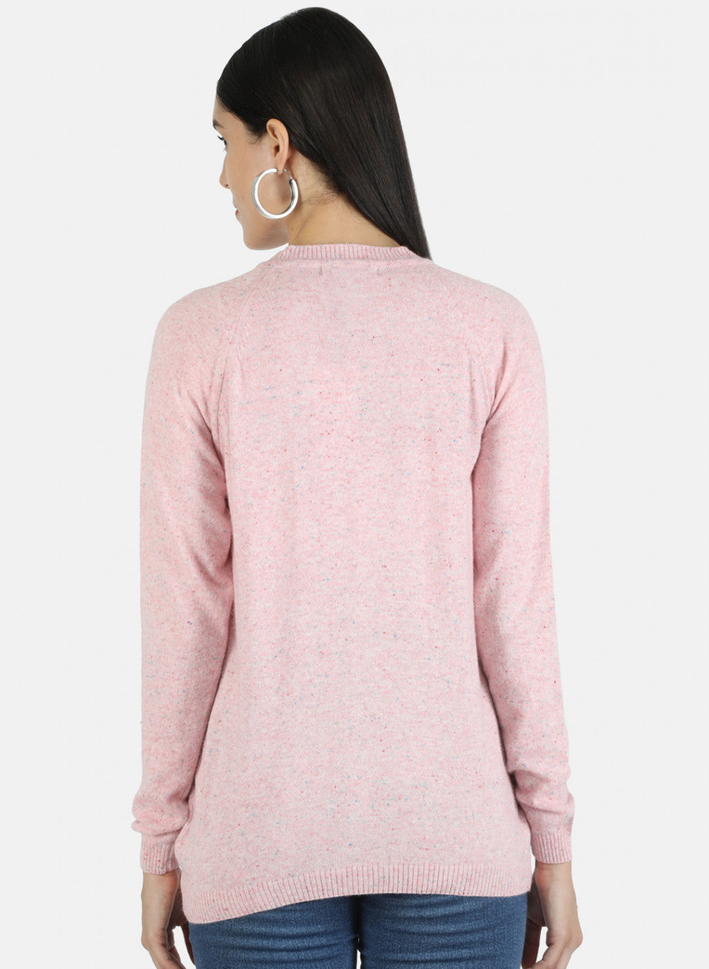 Women Pink Solid Cardigan