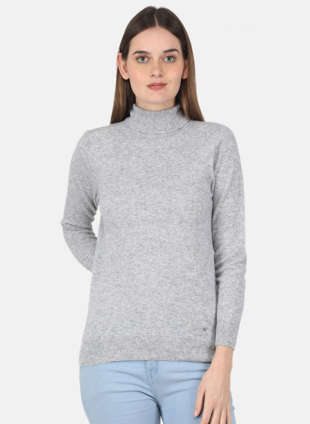 Women Grey Solid Top