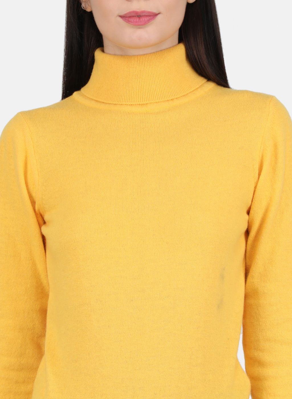 Women Yellow Solid Top