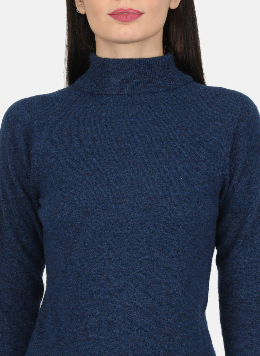 Women Blue Solid Top