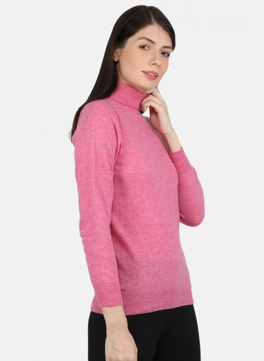 Women Pink Solid Top