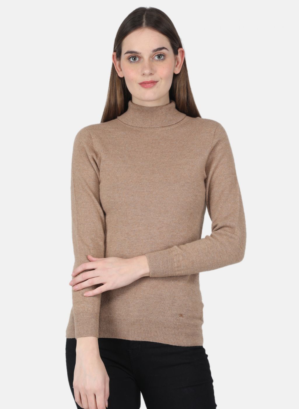 Women Beige Solid Top