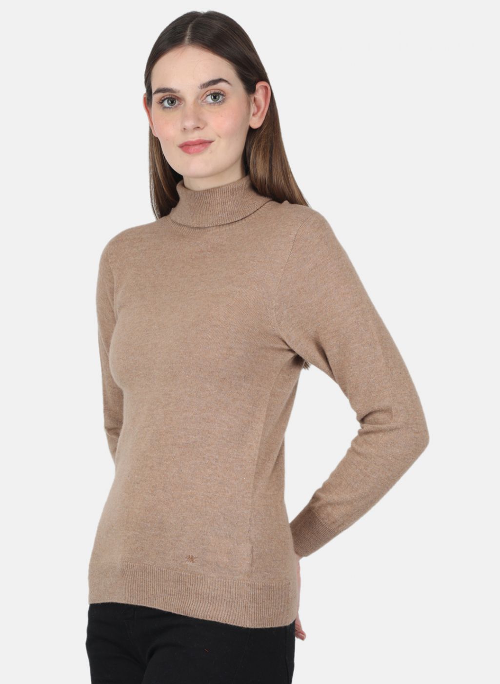 Women Beige Solid Top