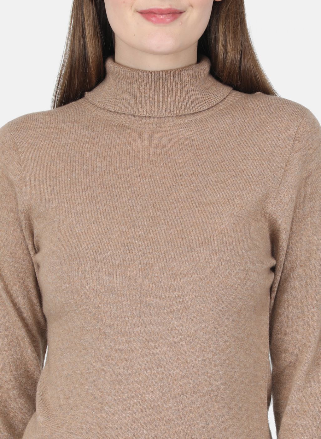 Women Beige Solid Top