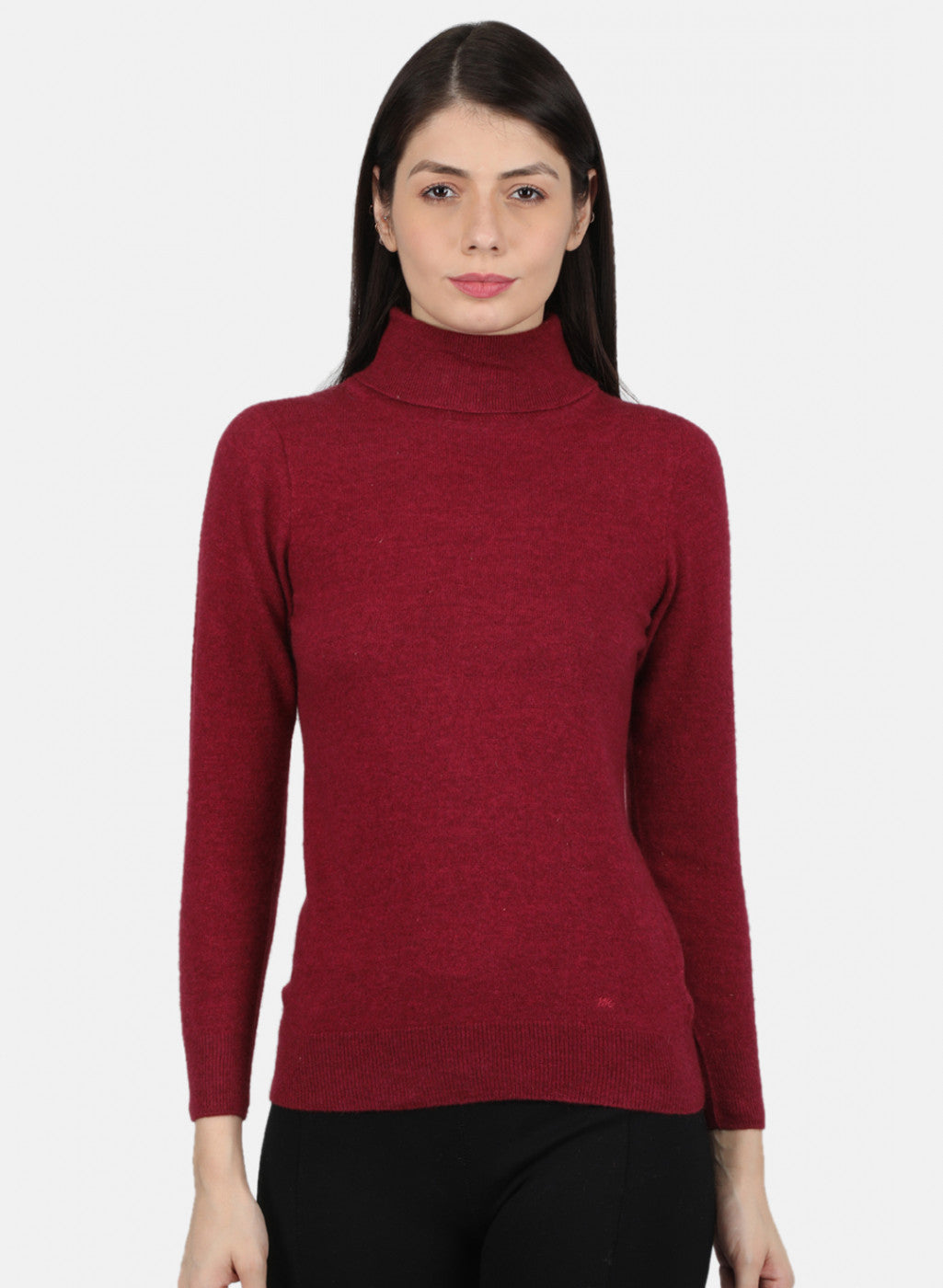 Women Red Solid Top