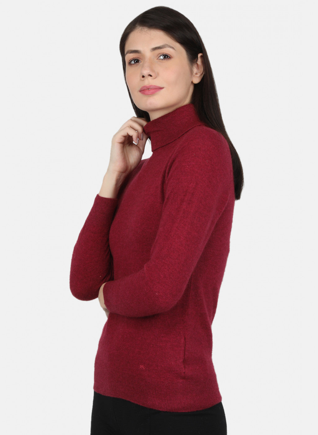 Women Red Solid Top