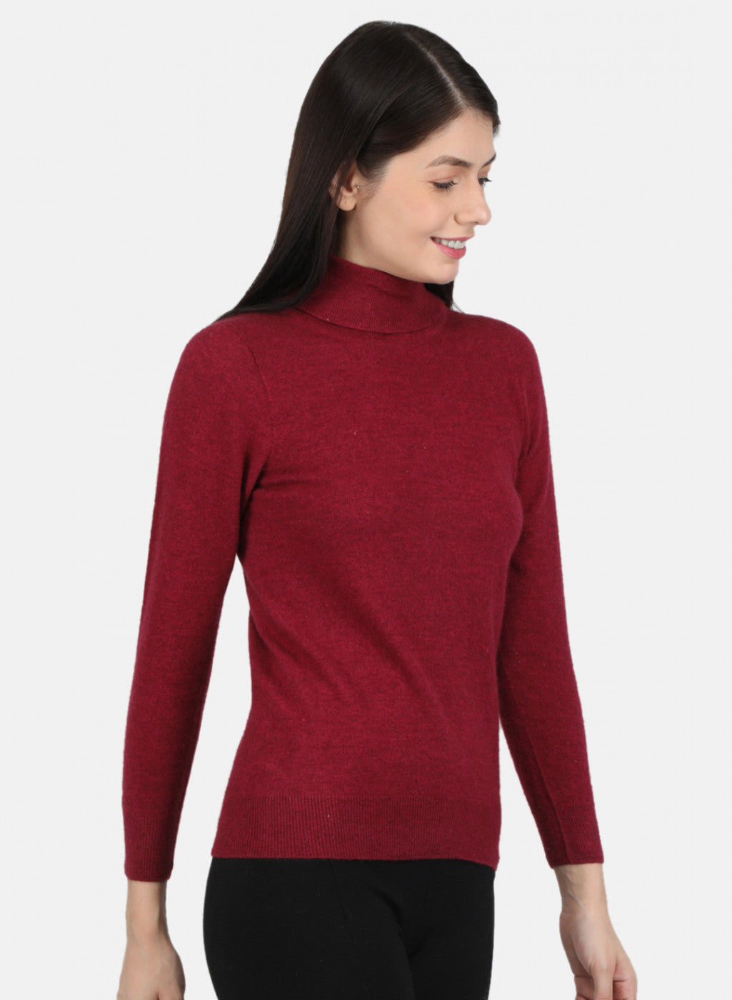 Women Red Solid Top