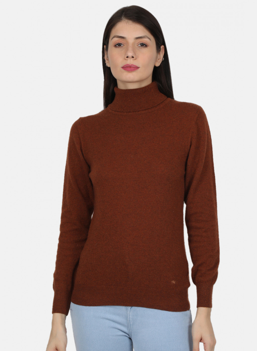 Women Brown Solid Top