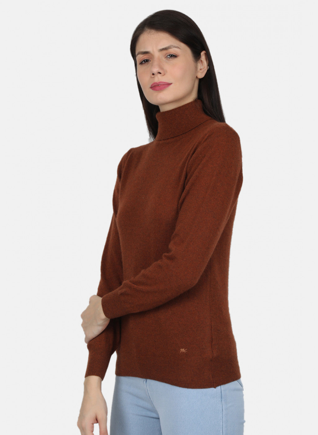 Women Brown Solid Top