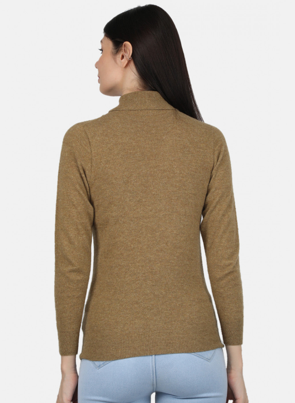 Women Khaki Solid Top