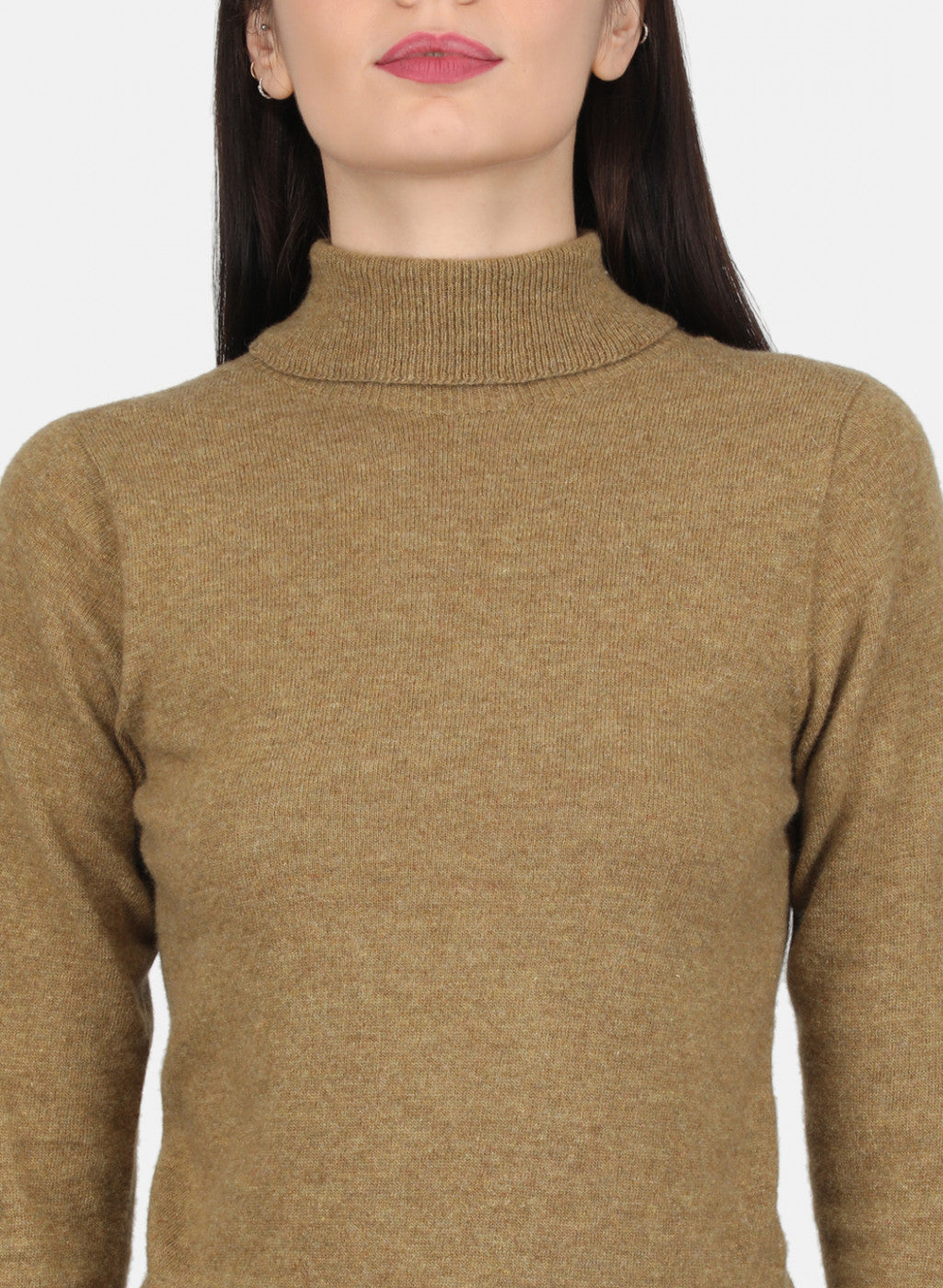 Women Khaki Solid Top