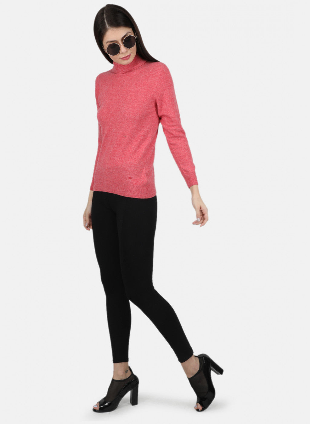 Women Pink Solid Top