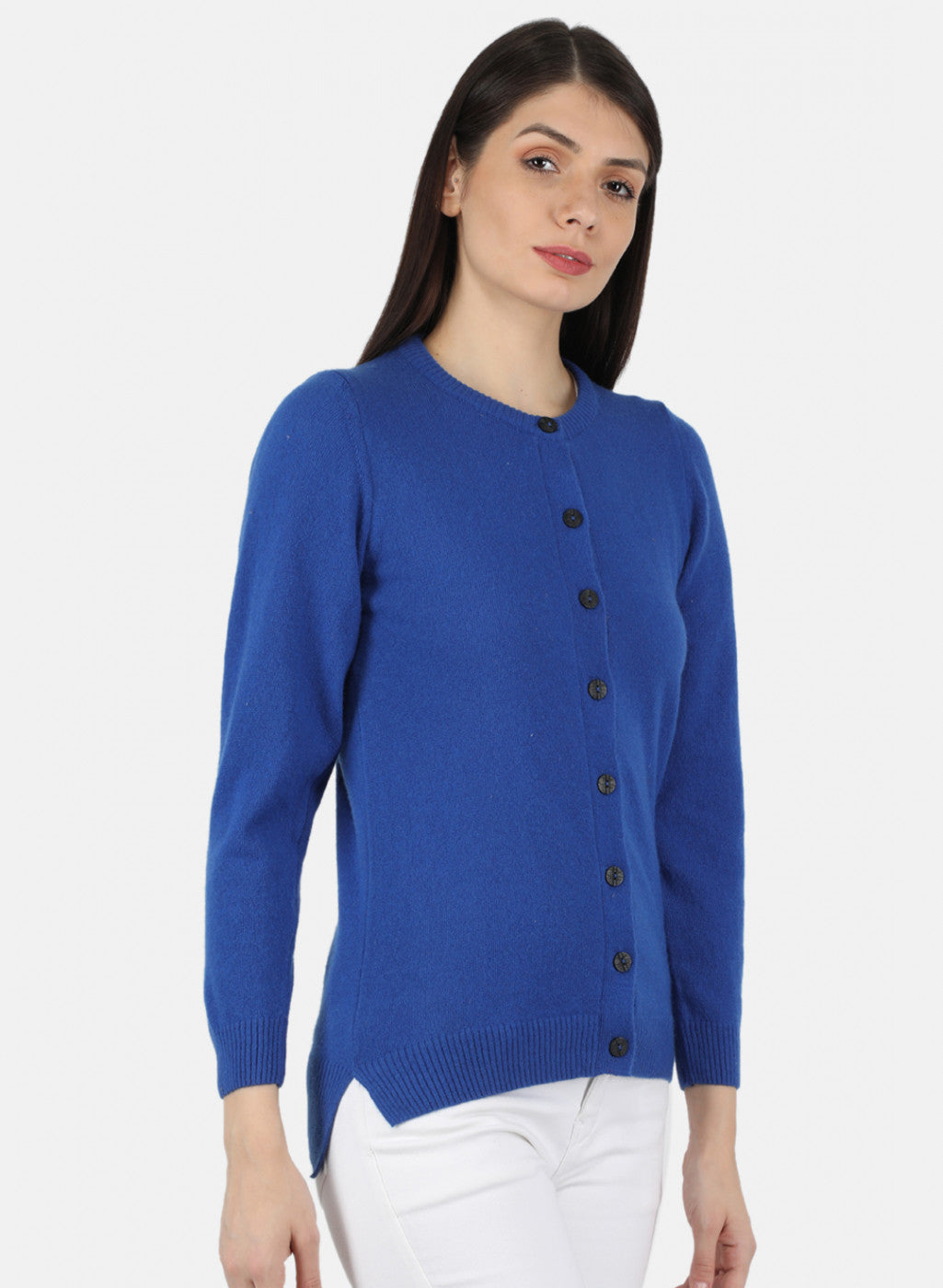 Bright blue deals cardigan ladies