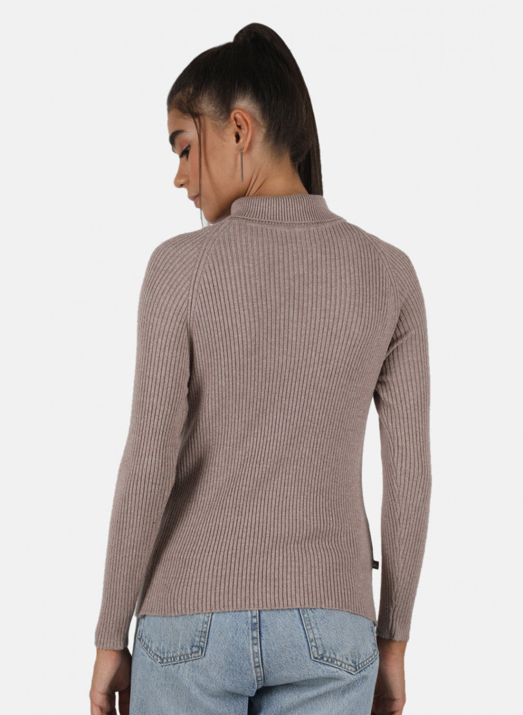 Women Beige Solid Sceavy Top