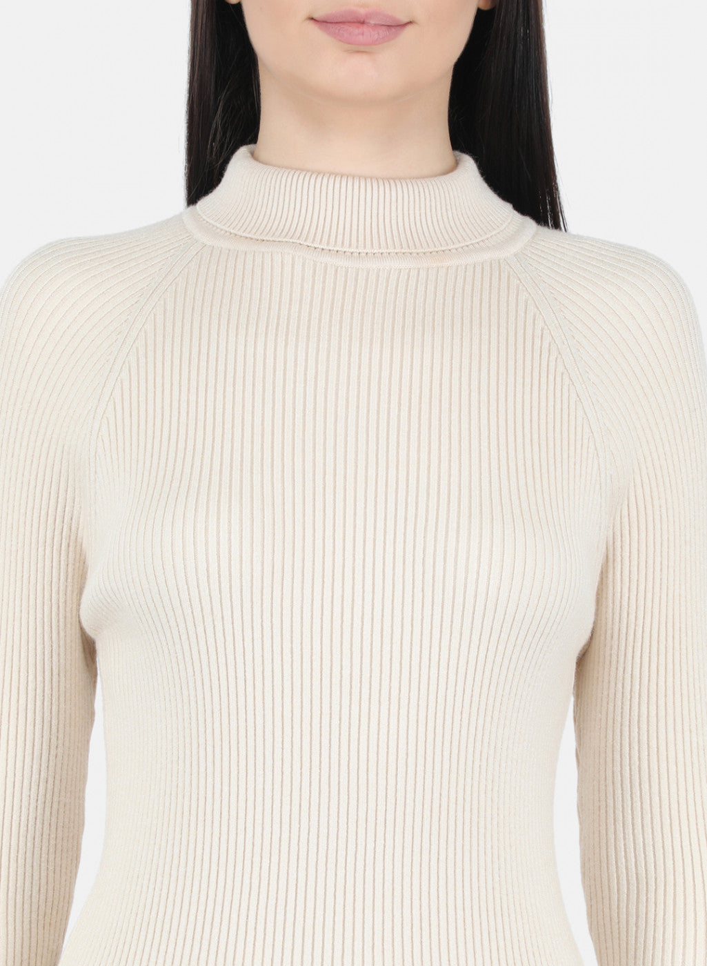 Women Beige Solid Sceavy Top