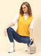 Women Yellow Solid Wool blend Cardigan