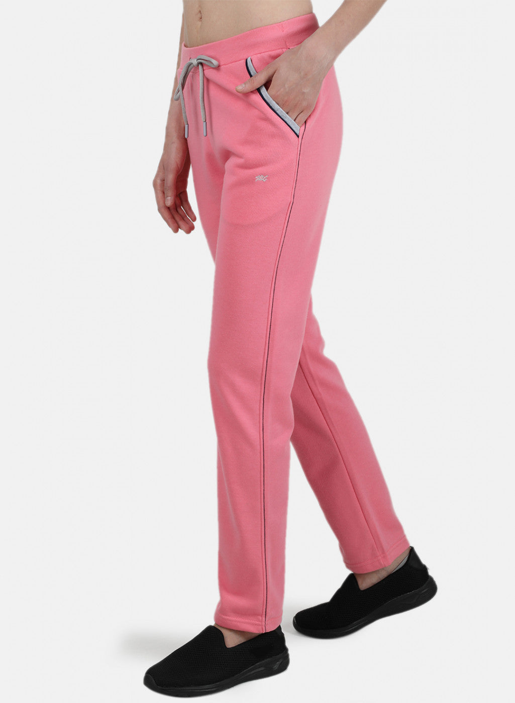 Womens Pink Plain Lower