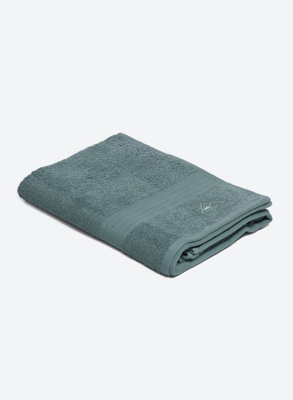 Teal Blue Cotton 400 GSM Bath Towel