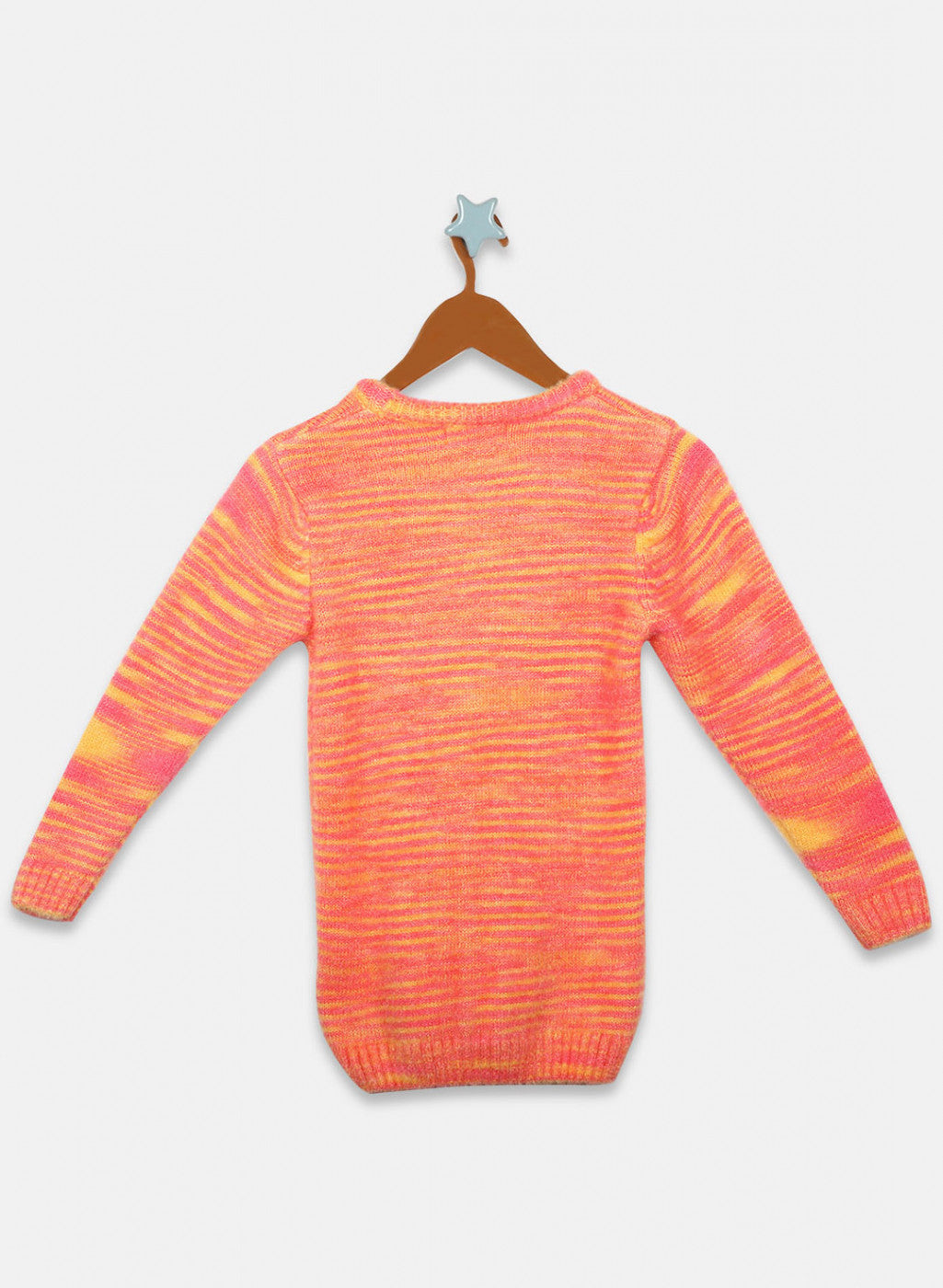 Oswal Orange Girls Top