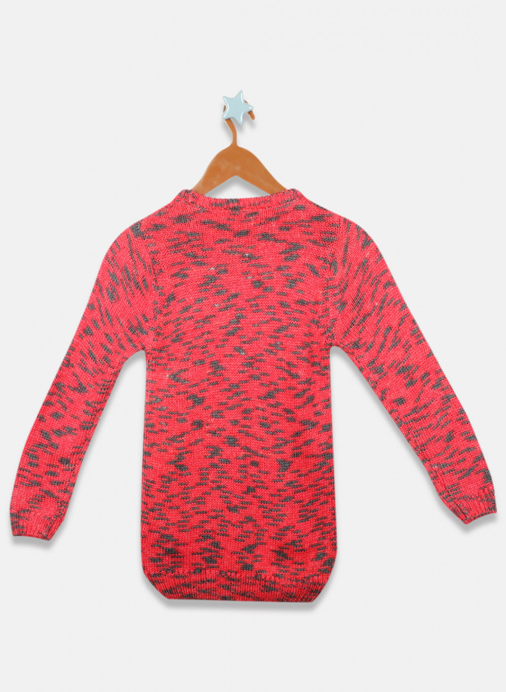 Oswal Red Girls Top