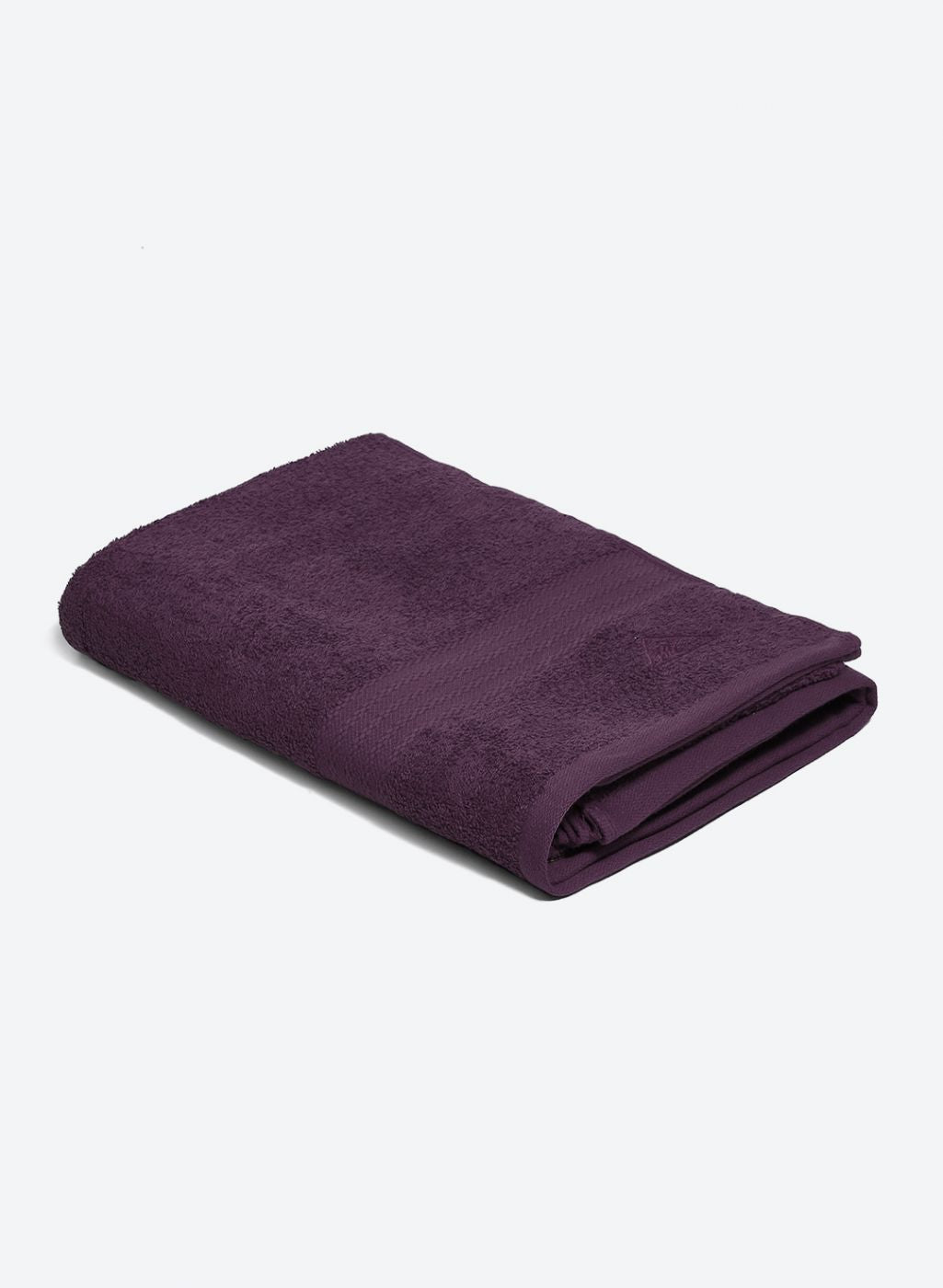 Purple Cotton 400 GSM Bath Towel