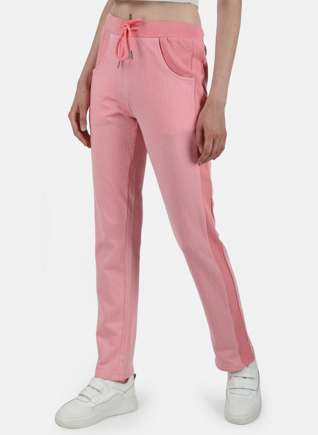 Womens Pink Jaquard Lower