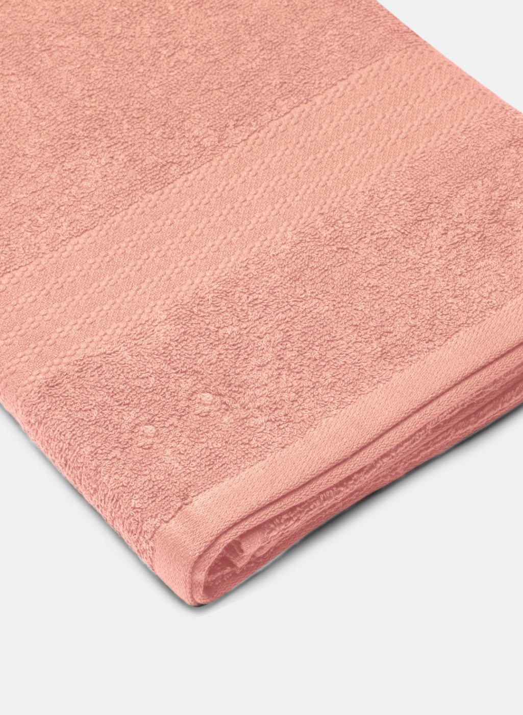 Peach Cotton 400 GSM Bath Towel