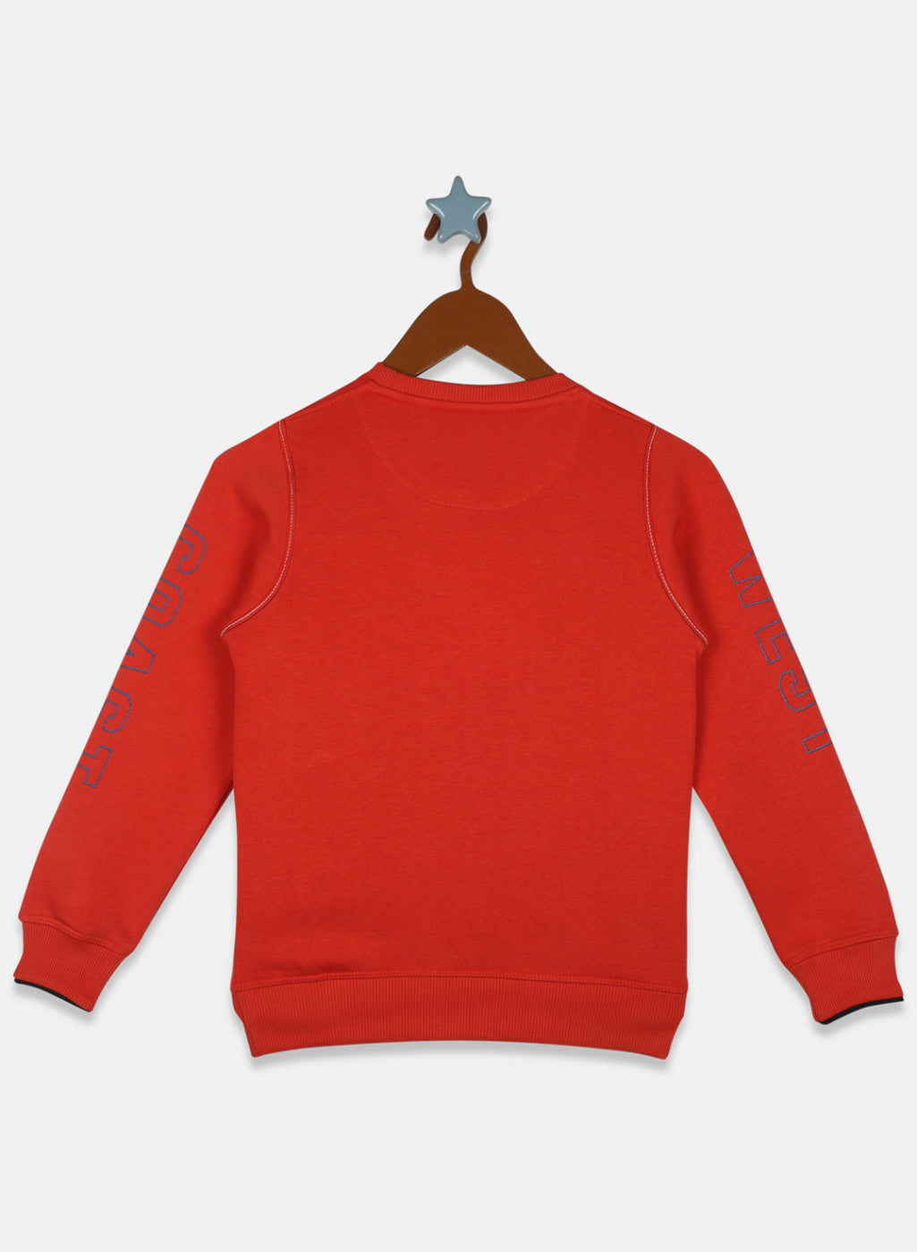 Buy Boys Orange Printed Sweatshirt Online in India - Monte Carlo