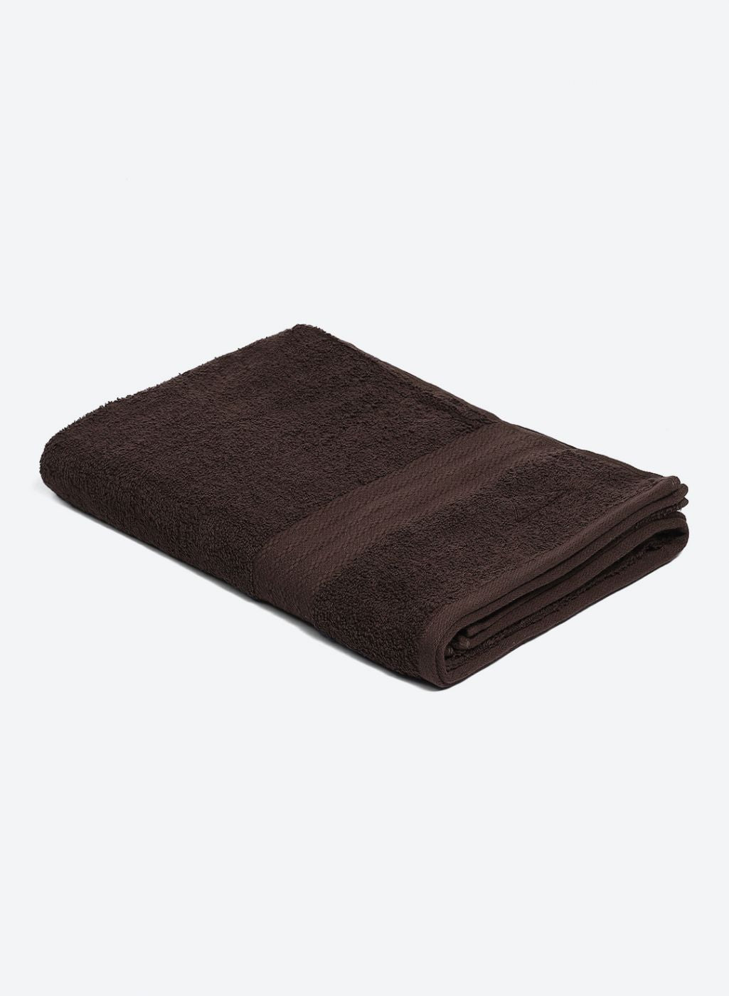 Brown Cotton 400 GSM Bath Towel