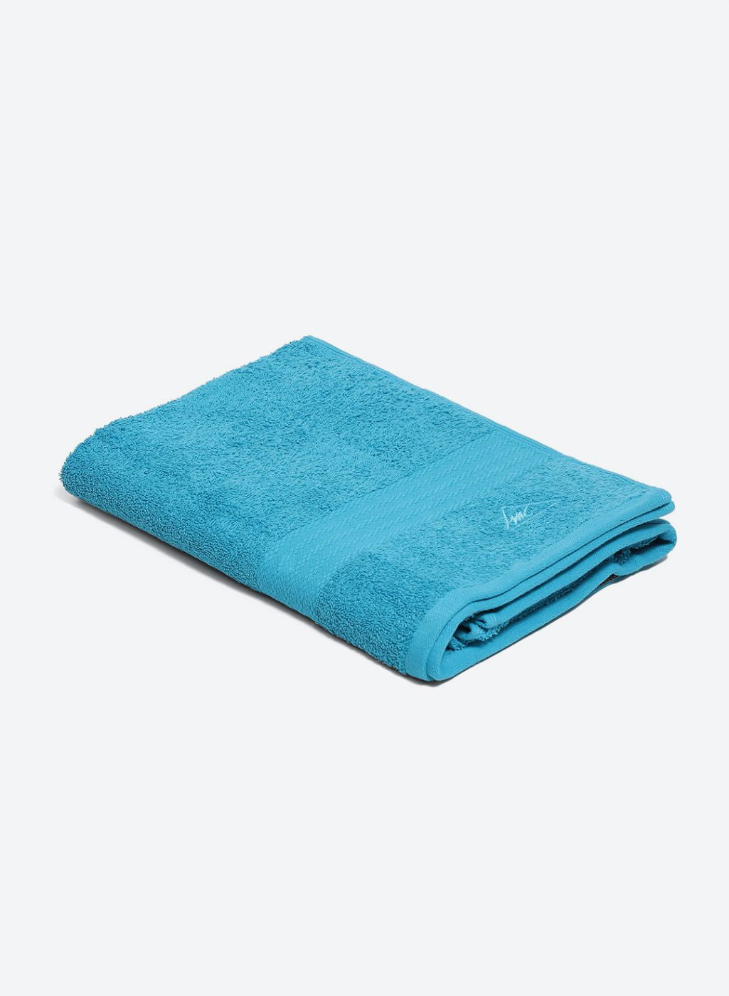 Blue Cotton 400 GSM Bath Towel