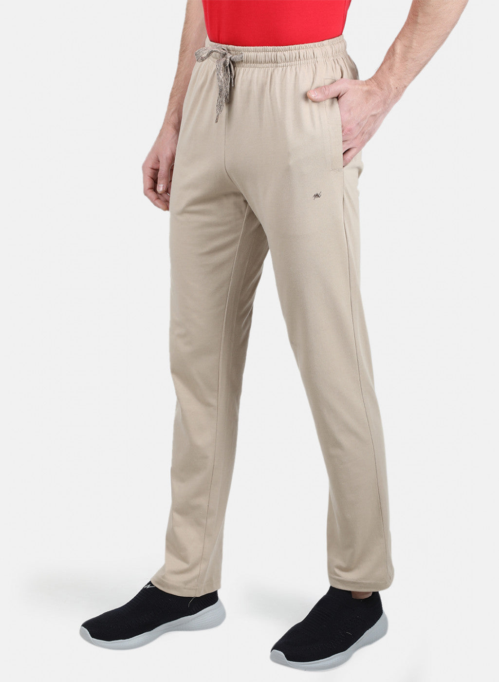 Mens Light Brown Plain Lower