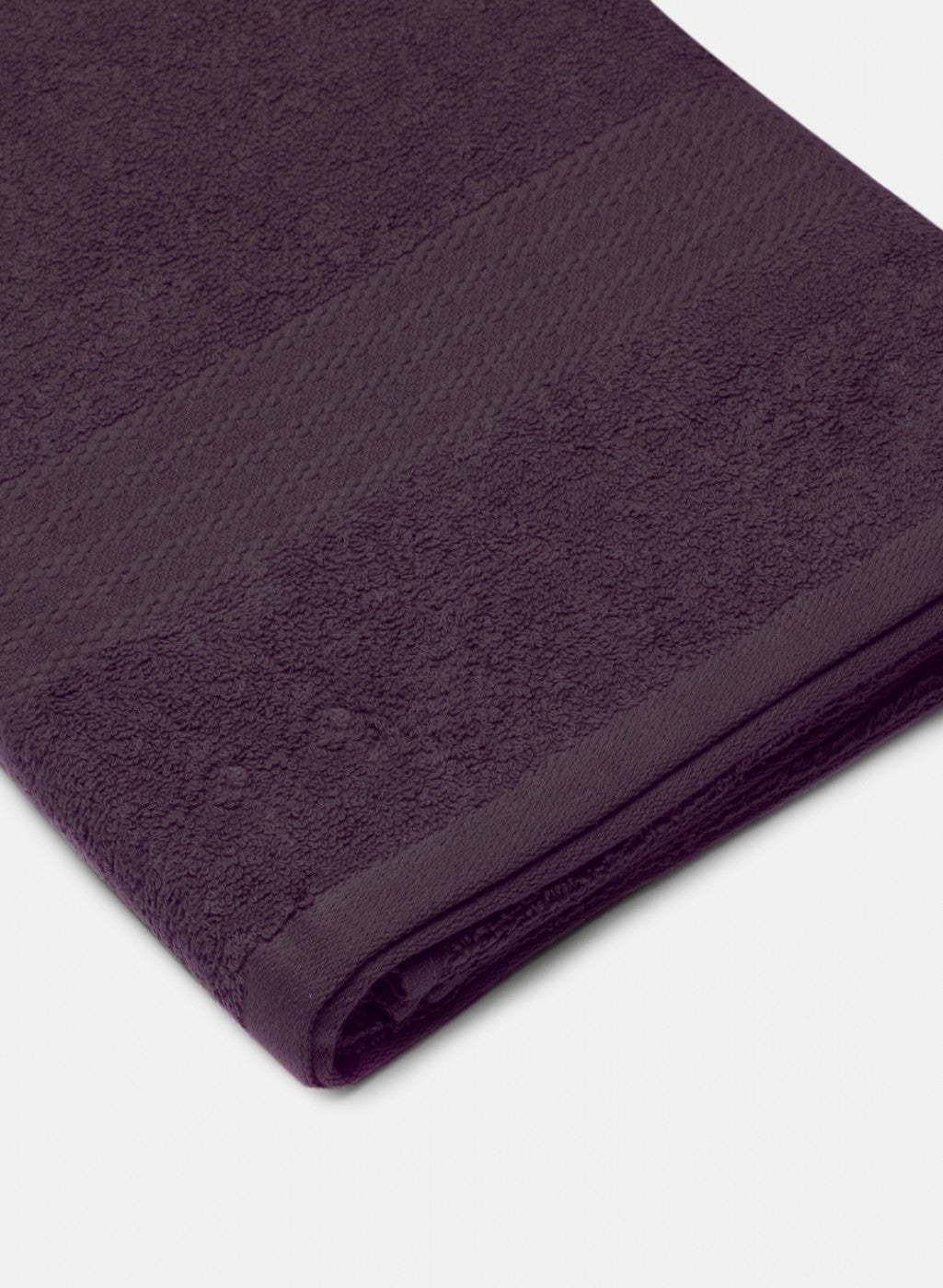 Purple Cotton 400 GSM Bath Towel