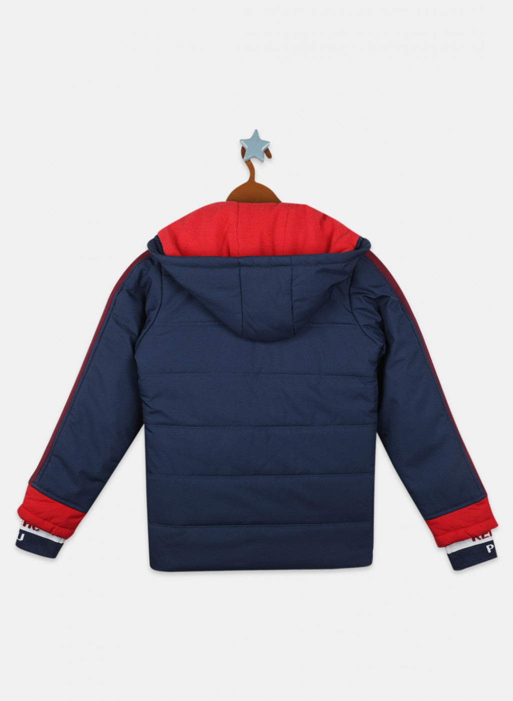 Boys Navy Blue Plain Jacket