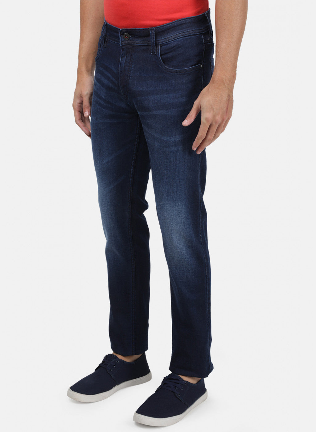 Men Blue Normal Wash Denims