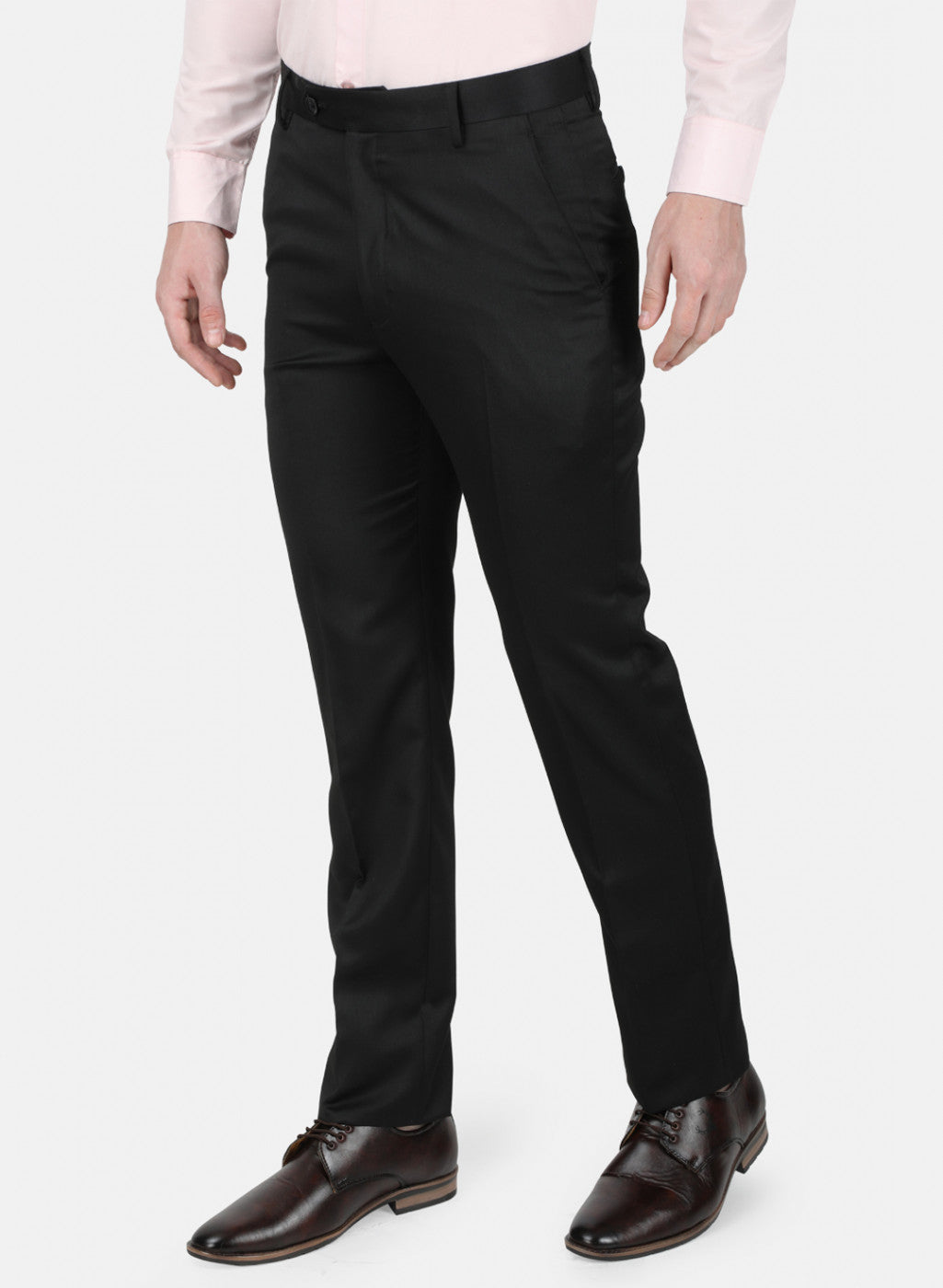 Mens Black Smart Trouser