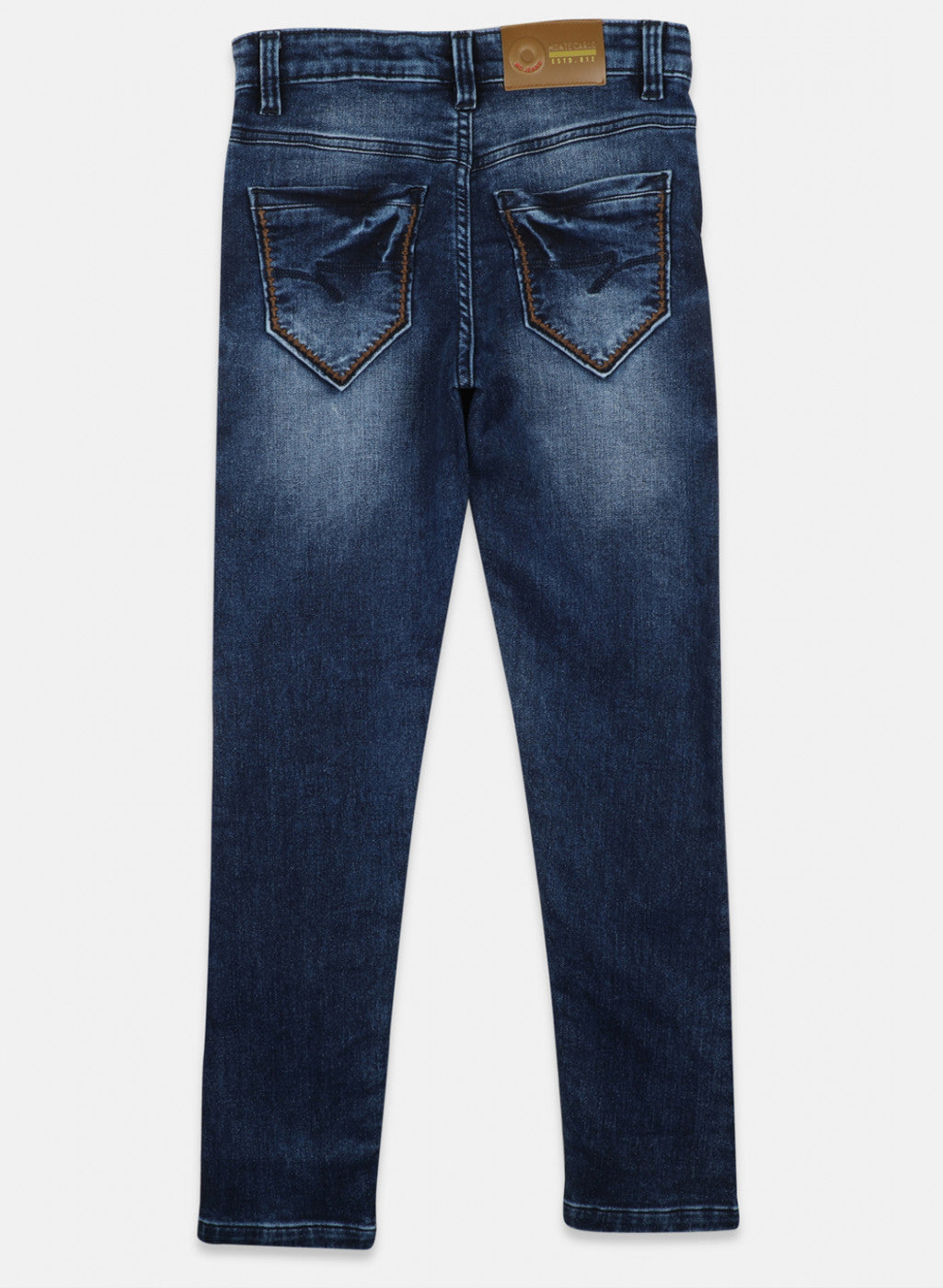 Boys Navy Blue Regular Denim