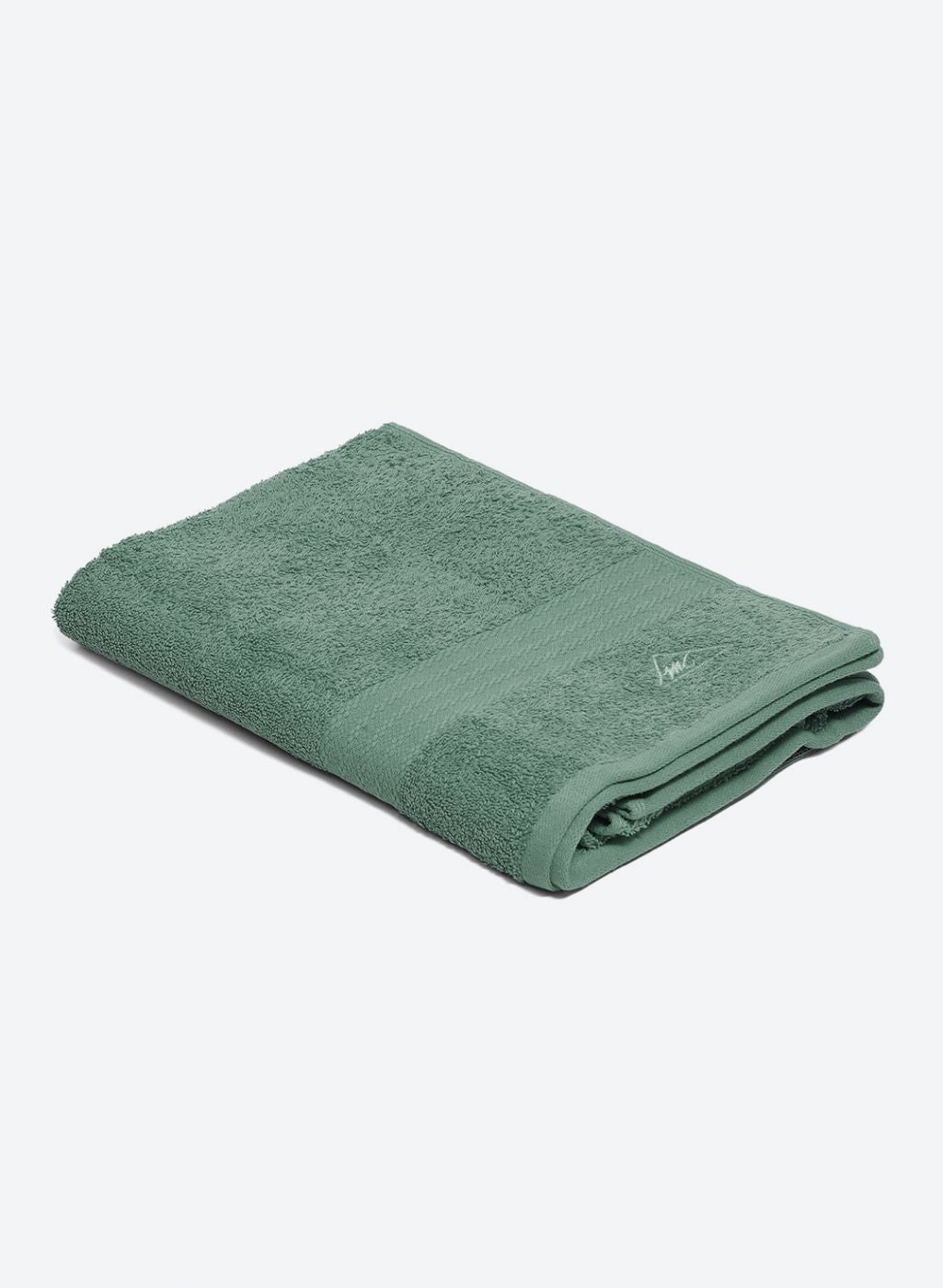 Green Cotton 400 GSM Bath Towel