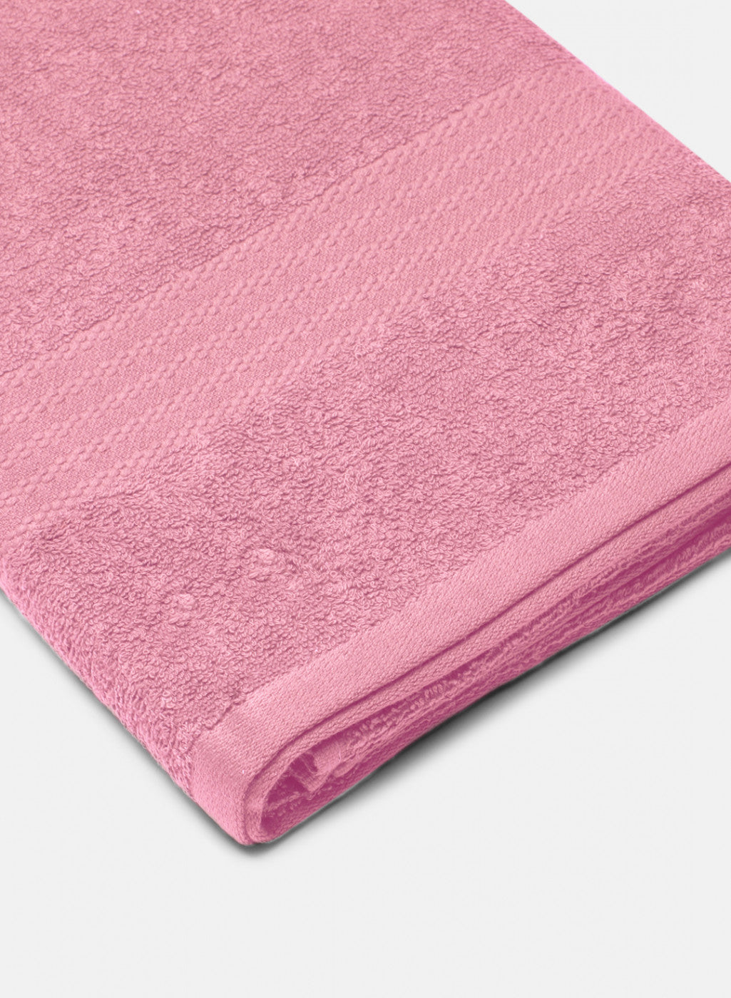 Pink Cotton 400 GSM Bath Towel