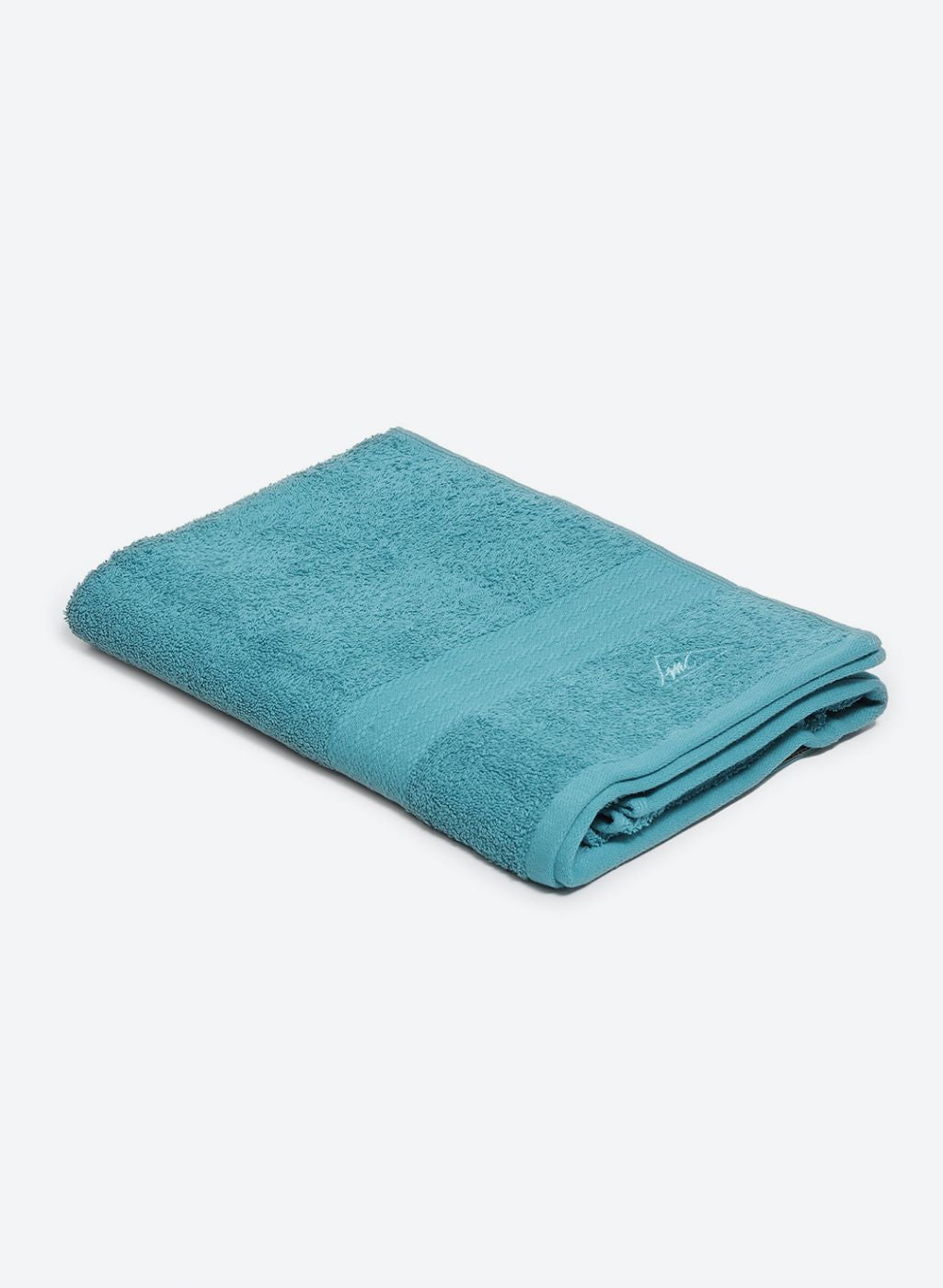 Blue Cotton 400 GSM Bath Towel