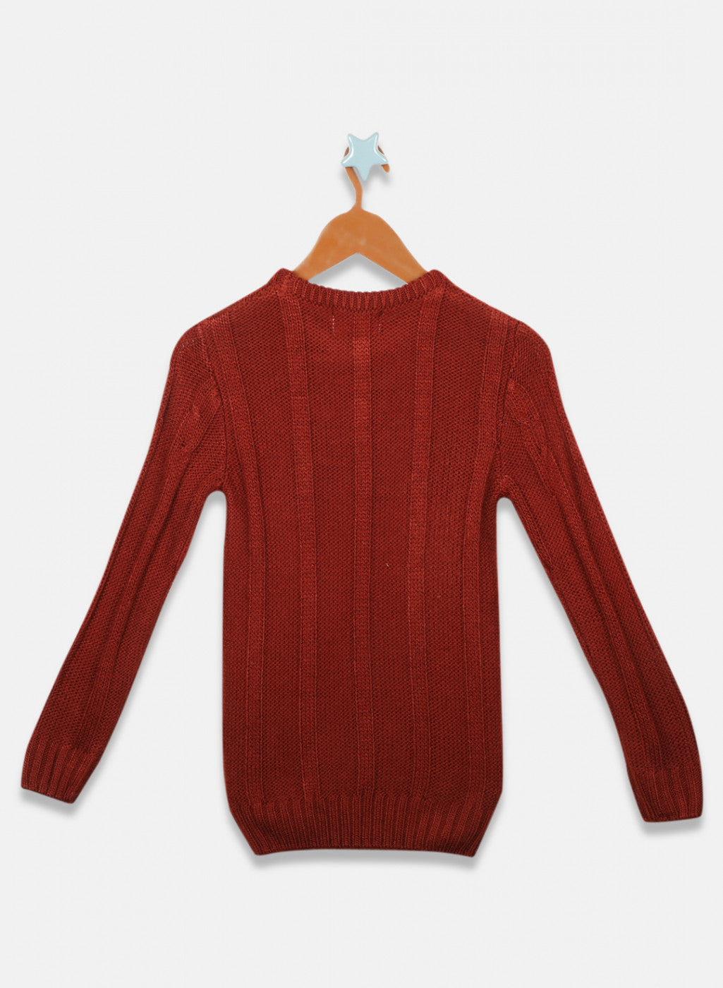 Oswal Maroon Boys Pullover