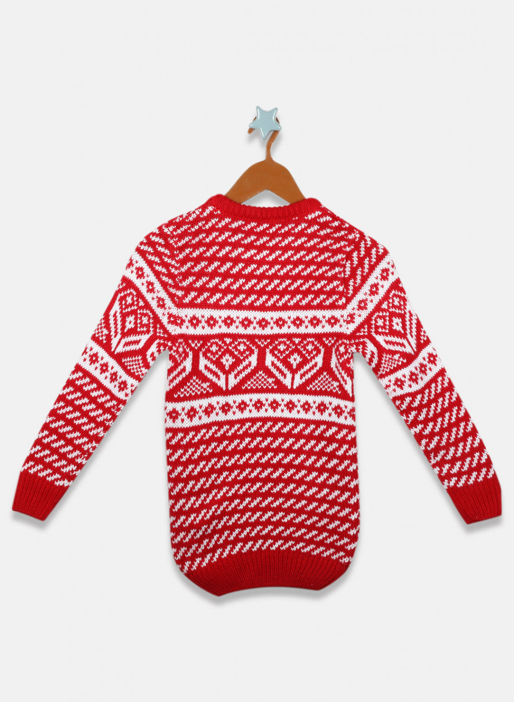 Oswal Red Boys Pullover