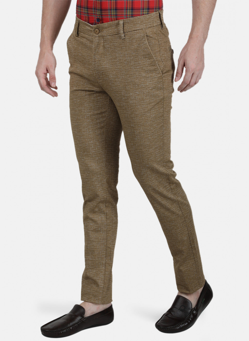 Super slim-fit printed suit trousers - Man | Mango Man Niger