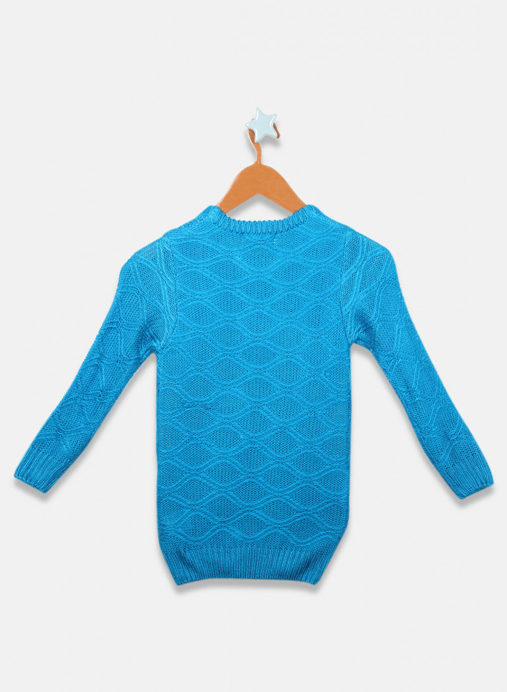 Oswal Blue Girls Top