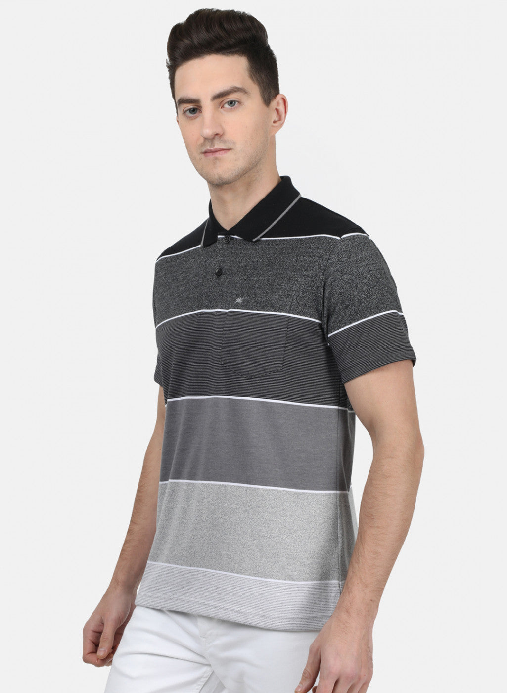 Mens Black Stripe T-Shirt