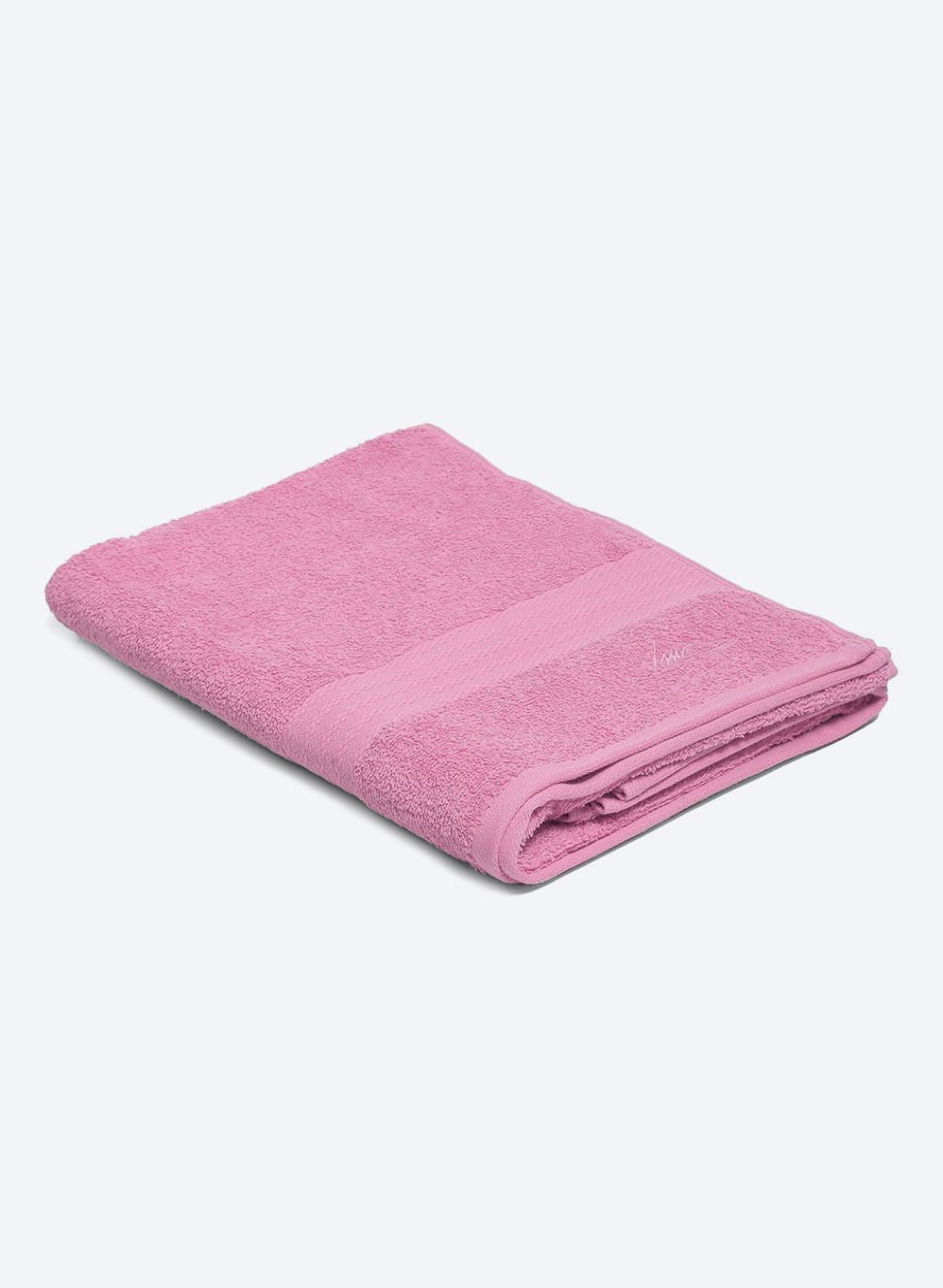 Pink Cotton 400 GSM Bath Towel