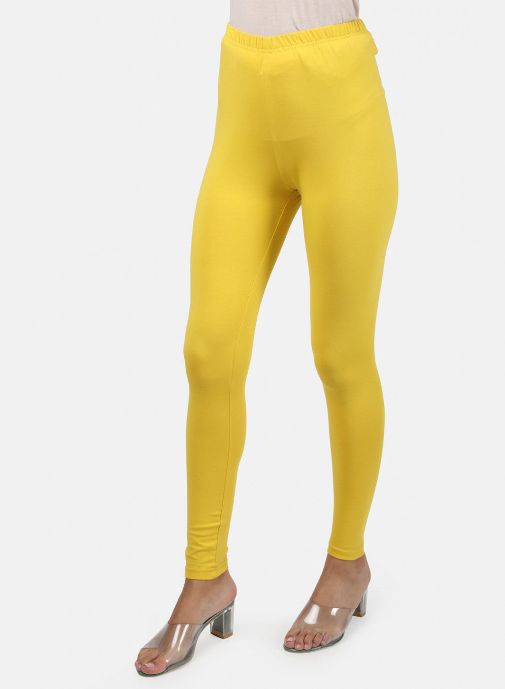 churidar Yellow and White Leggings for ladies (Pack of 2) – Stilento