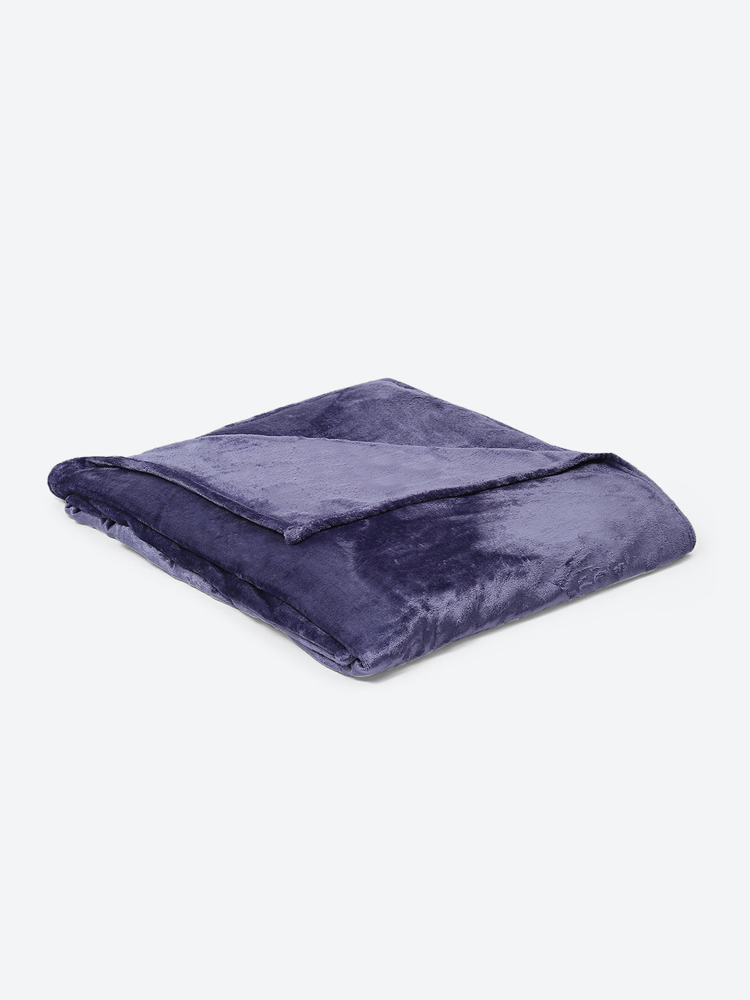 Solid 100% Polyster Double Bed Blanket for AC Room