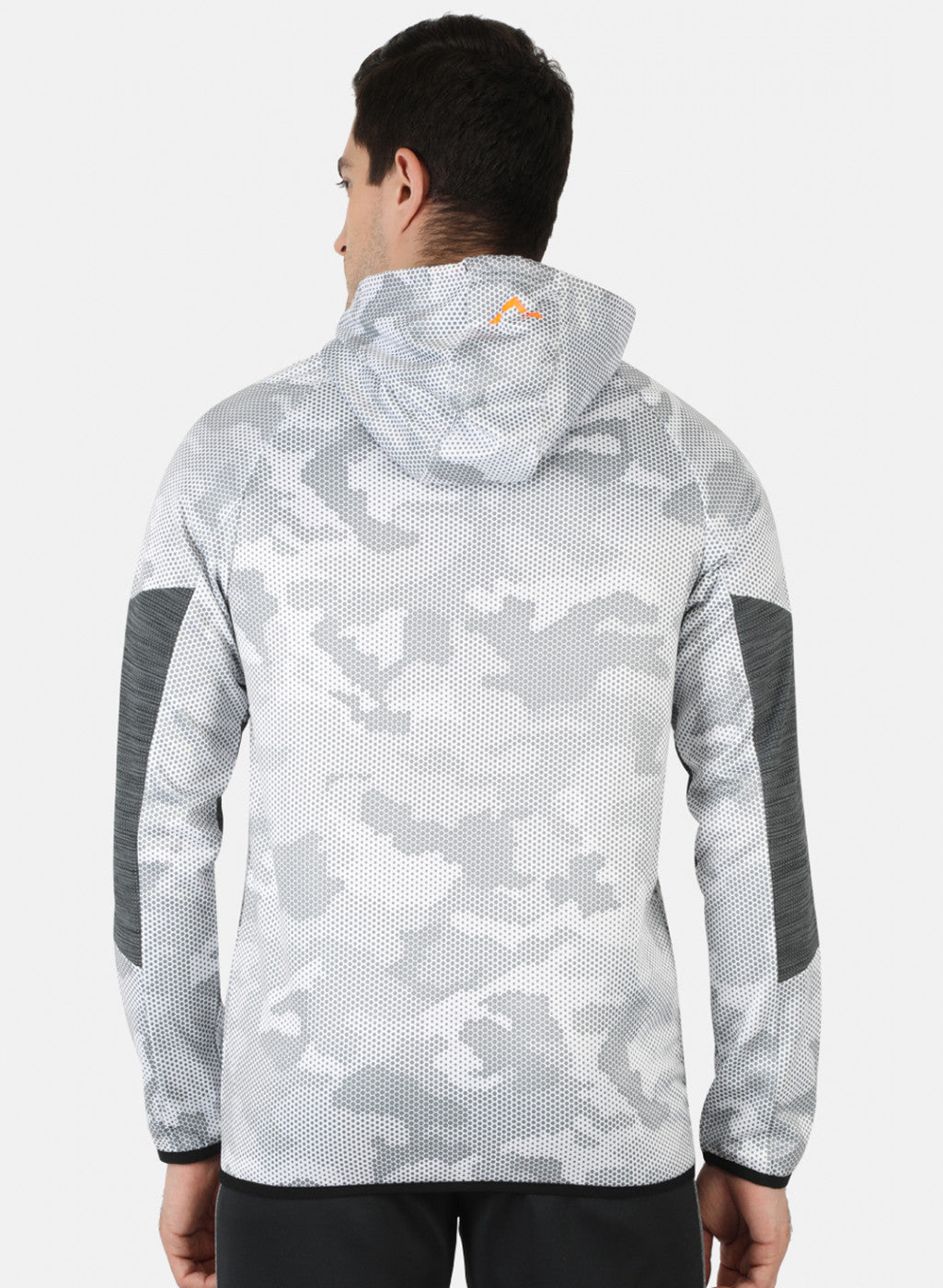 Men White Printed Sweatshirt