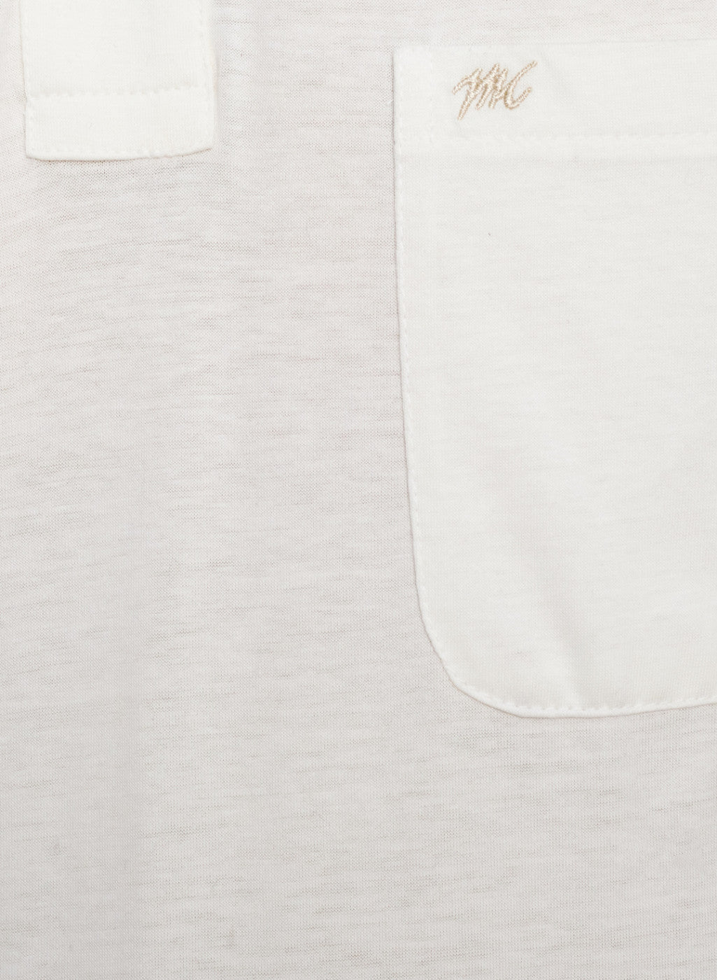 Men White Plain T-Shirt