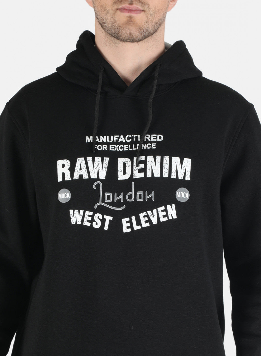 Men Black Printed Sweatshirt